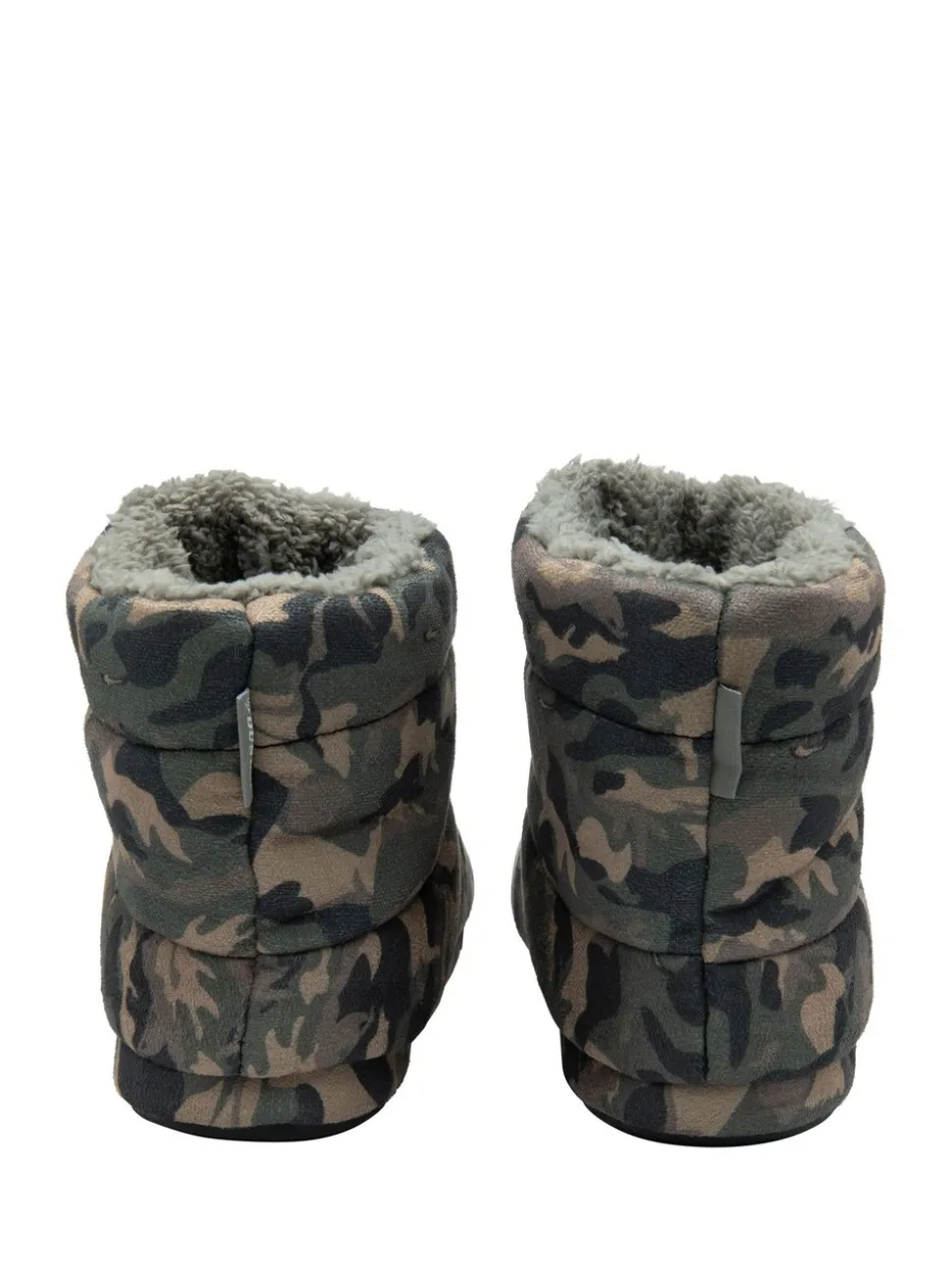 Dunlop Herenpantoffels met voering van imitatiebont