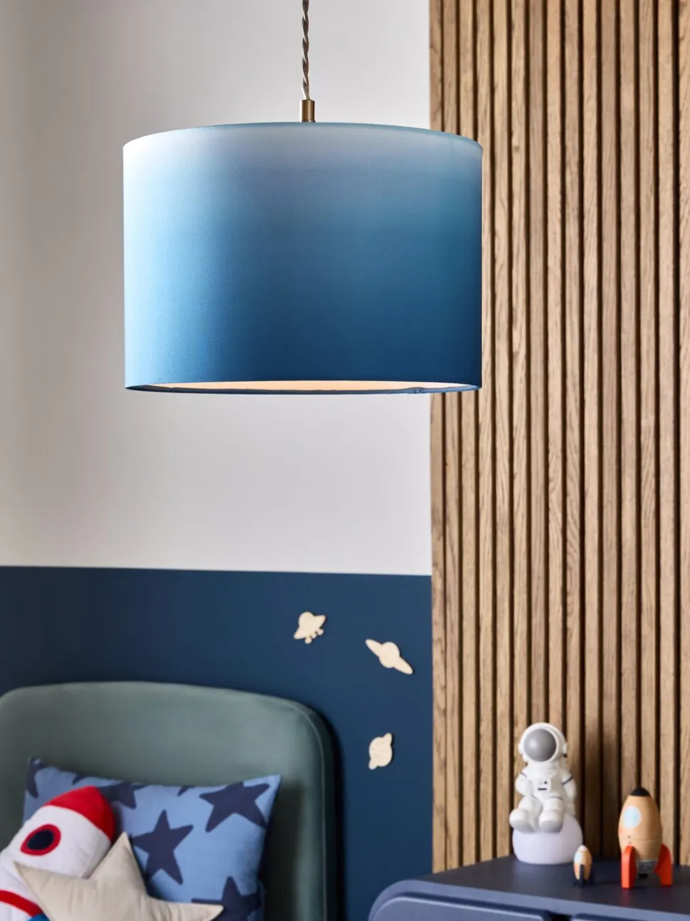 Easy Fit Ombre Pendant Lamp Shade