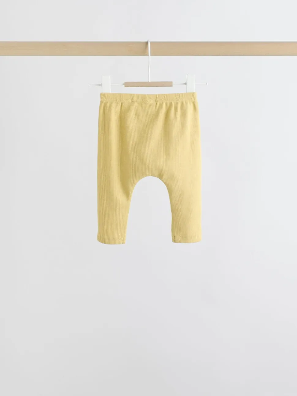 Ecru - 6 -delige set van top met lange mouwen en leggings (0mnd -3jr)