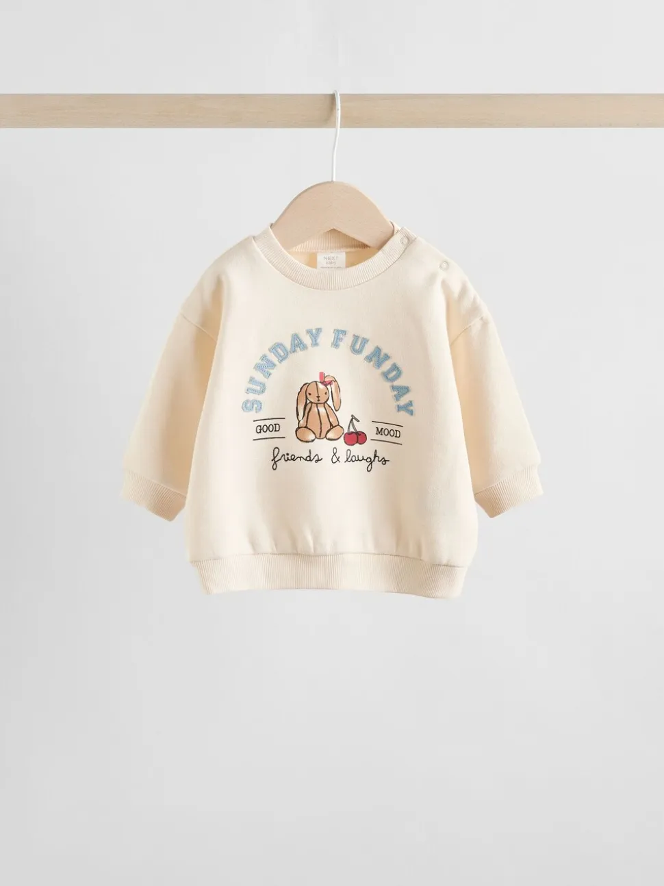 Ecru - Baby Sweatshirt and Trousers Set 2 Piece (0mths-2yrs)
