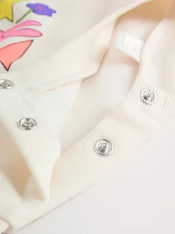 Ecru - Baby Sweatshirt and Leggings 2 Piece Set (0mths-2yrs)