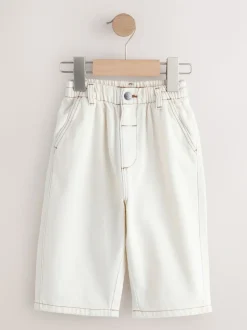 Ecru - Jeans met wijde pijpen (3 mnd-7 jr)