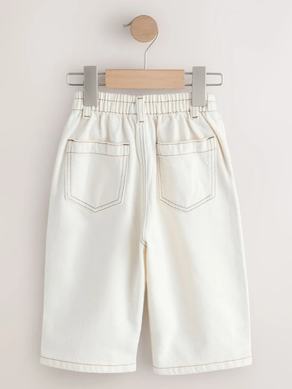 Ecru - Jeans met wijde pijpen (3 mnd-7 jr)