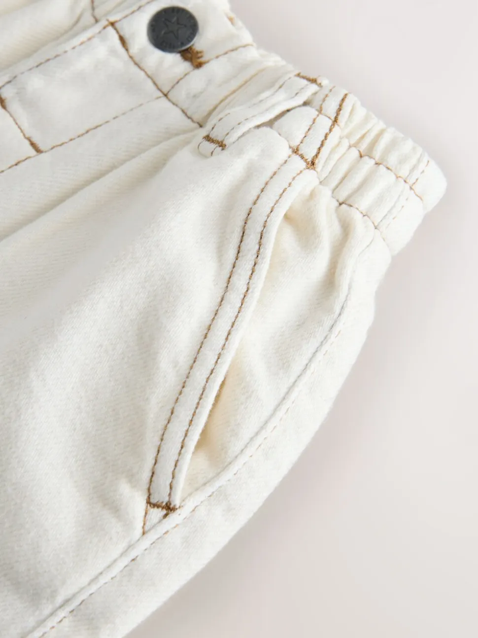 Ecru - Jeans met wijde pijpen (3 mnd-7 jr)