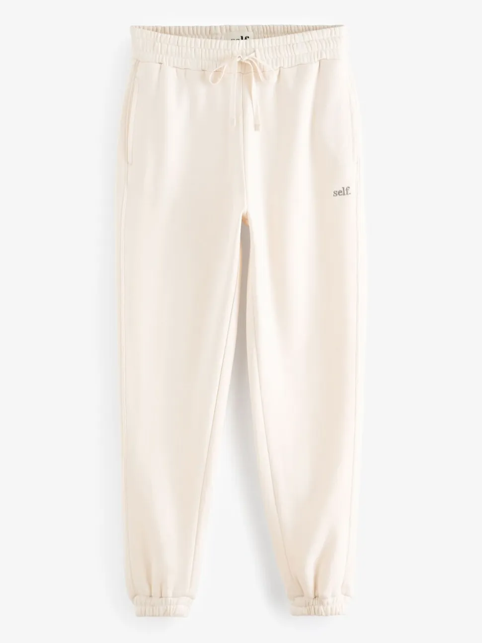 Ecru - Joggingbroek met banden