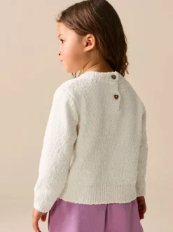 Ecru - Sausage Dog Jumper (3mths-7yrs)