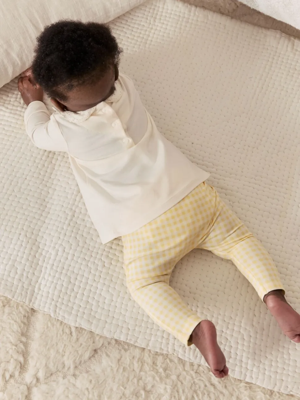 Ecru Fairy Mouse - Long Sleeve Top and Legging Baby 2 Piece Set (0mths-2yrs)