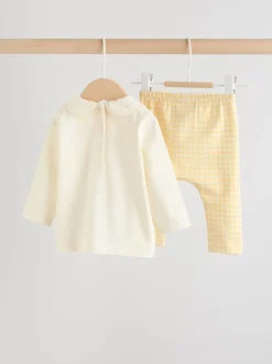 Ecru Fairy Mouse - Long Sleeve Top and Legging Baby 2 Piece Set (0mths-2yrs)