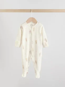 Ecru Fairy Mouse - Set van 3 babypyjama's (0-2jr)
