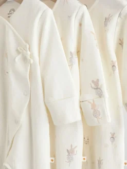 Ecru Fairy Mouse - Set van 3 babypyjama's (0-2jr)