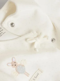 Ecru Fairy Mouse - Set van 3 babypyjama's (0-2jr)