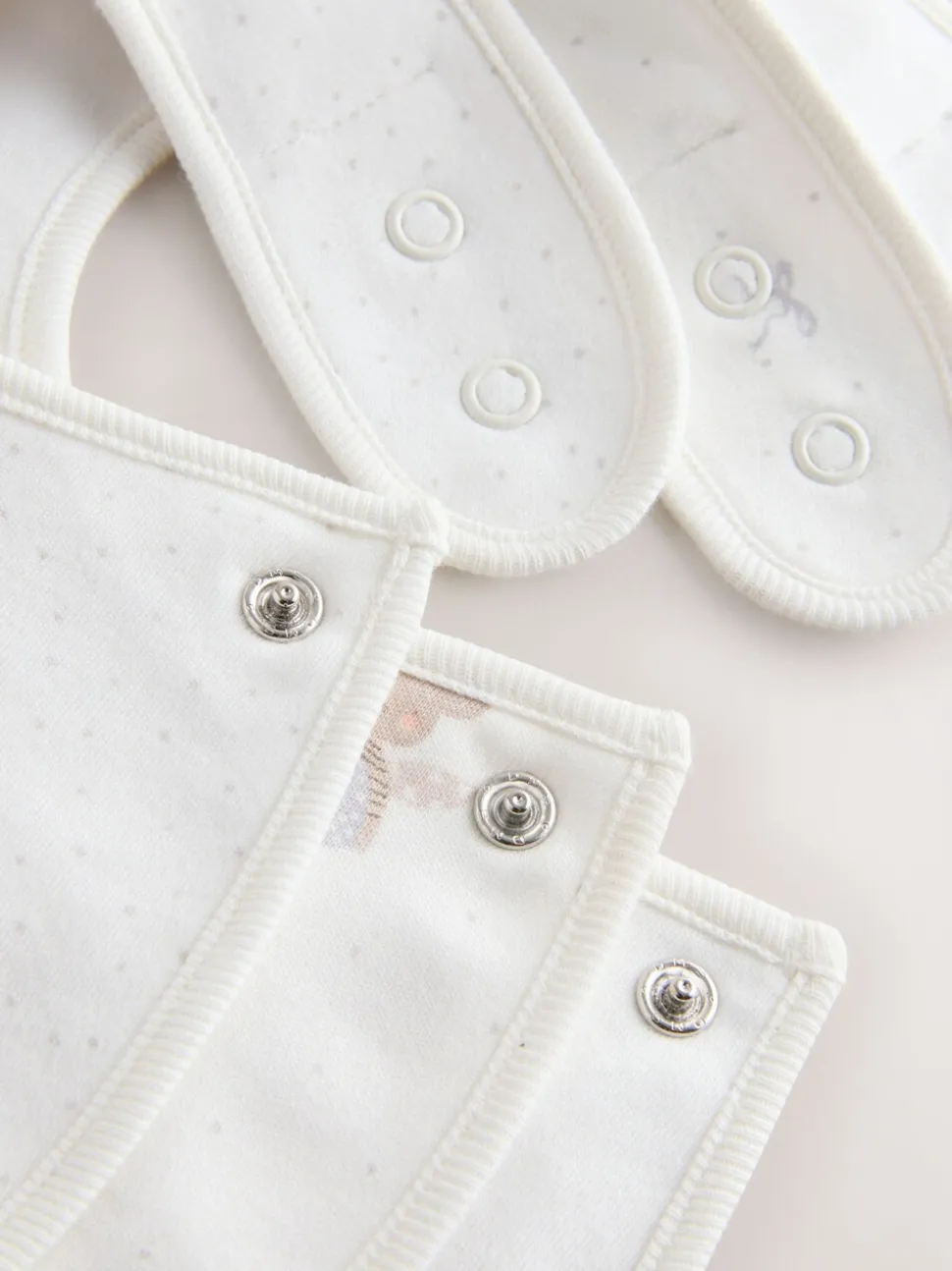 Ecru Fairy Mouse - Verpakking met 3 babyslabbetjes
