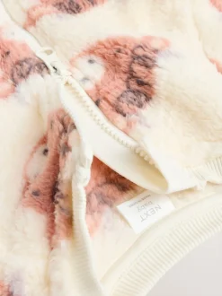 Ecru Hamish - Zware fleece babypyjama