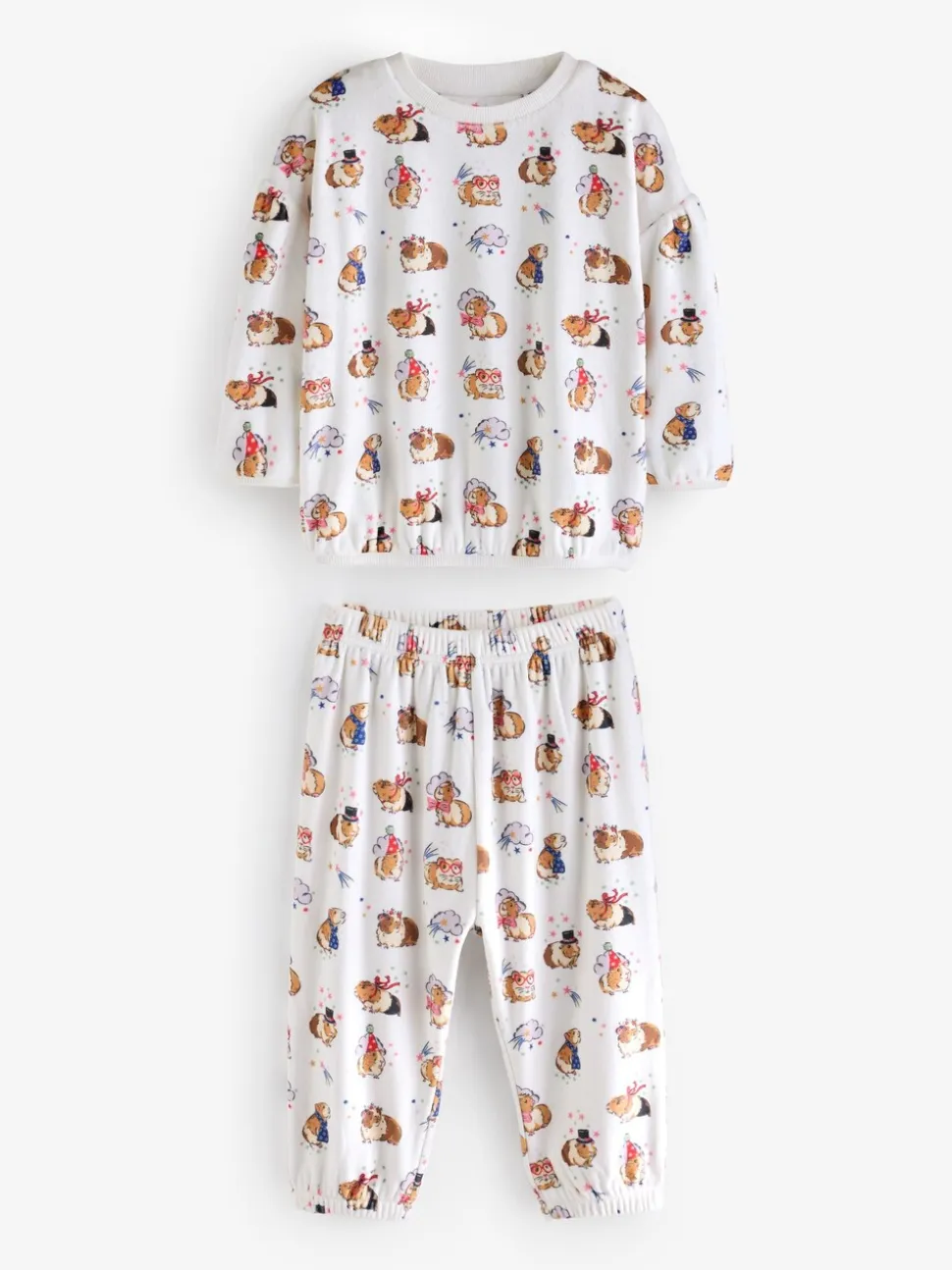Ecru wit - Cath Kidston Cosy Fleece Pyjama's