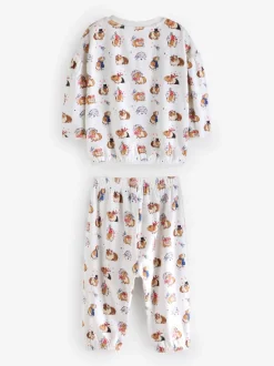 Ecru wit - Cath Kidston Cosy Fleece Pyjama's