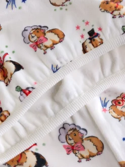 Ecru wit - Cath Kidston Cosy Fleece Pyjama's