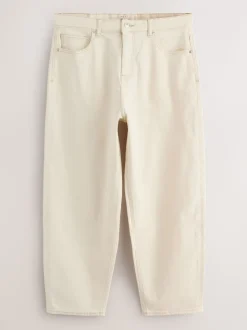 Ecru wit - EDIT Barrel Fit Jeans