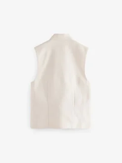Ecru wit - Eid gilet (3mnd-16jr)