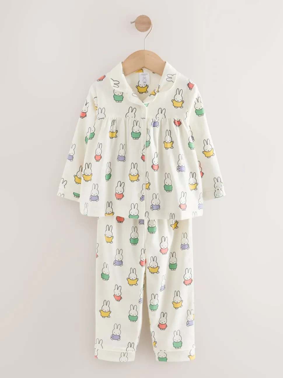 Ecru wit - Miffy-pyjama met knopen (9mnd-10jr)