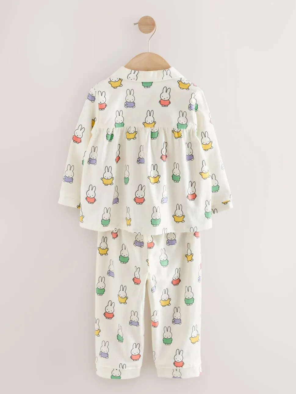 Ecru wit - Miffy-pyjama met knopen (9mnd-10jr)