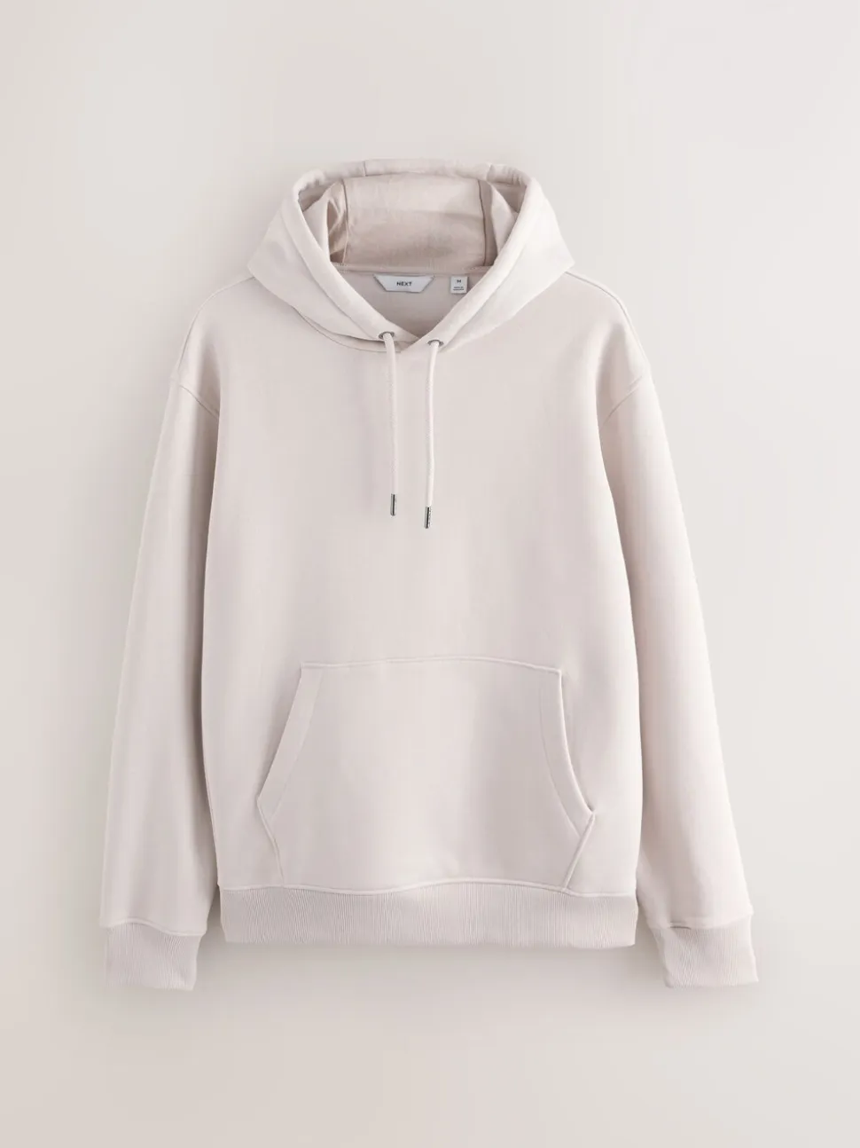 Ecru wit - Normale Pasvorm - Zwaargewicht Cotton Rich Jersey Hoodie