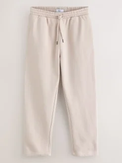 Ecru wit - Straight fit - Relaxed Fit Brushback Heavyweight Joggers