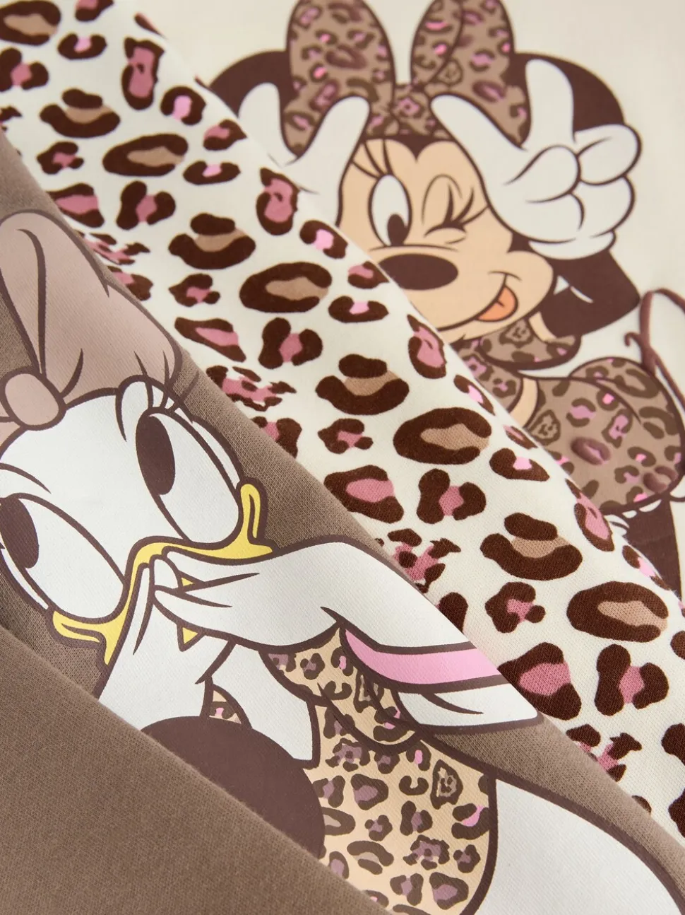Ecru/bruin - Minnie Mouse knusse pyjama's verpakking van 2 (9mnd -12jr)