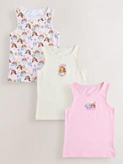 Ecru/roze - Paw Patrol hemden 3 verpakking (2-8jaar)