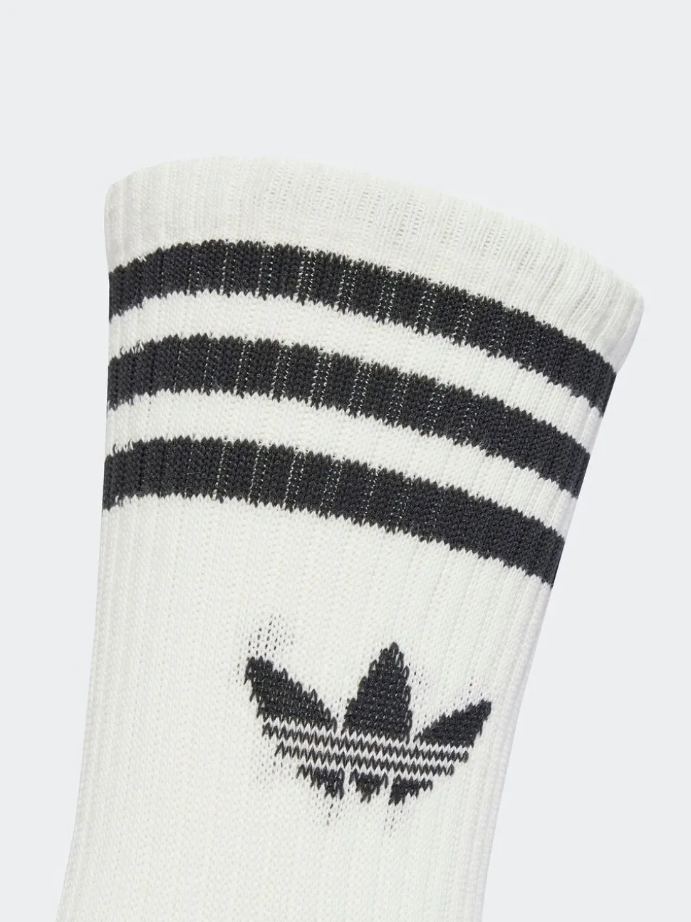 Ecruwit - Ronde hals - Adidas Originals 3-Strepen Crew Sokken 3 paar