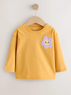 Eenhoornprint - Character tops met lange mouwen verpakking van 3 (3mnd -7jr)