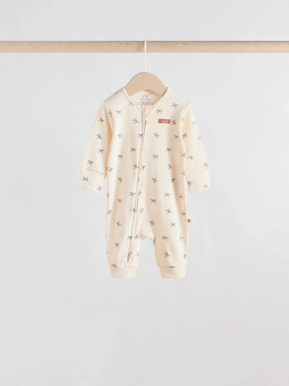 Eenkleurig luipaard en kers - Verpakking van 4 Baby pyjama's met tweewegrits en Print (0mnd -3jr)
