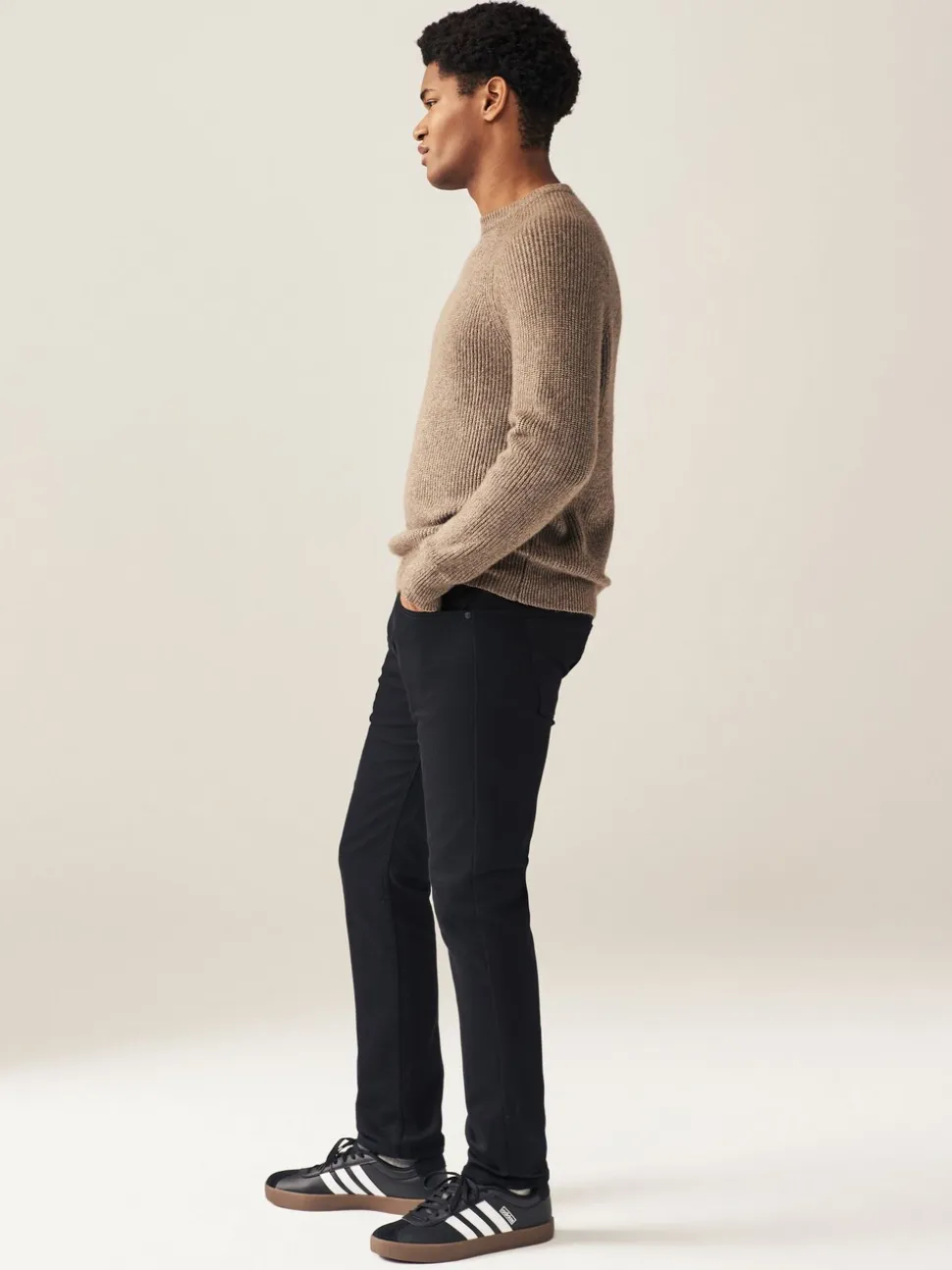 Effen zwart - Enkele - Skinny fit klassieke stretchy jeans