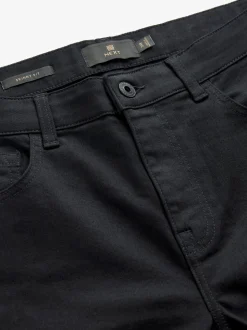 Effen zwart - Enkele - Skinny fit klassieke stretchy jeans
