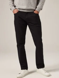 Effen zwart - Enkele - Slim fit klassieke stretchy jeans