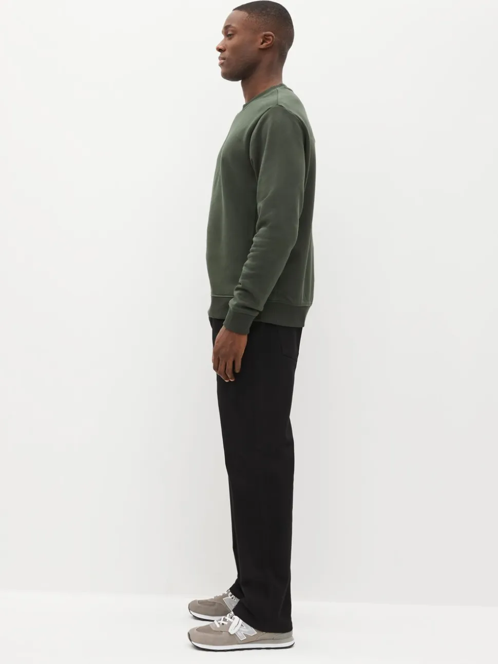 Effen zwart - Klassieke stretchy Jeans met relaxed fit