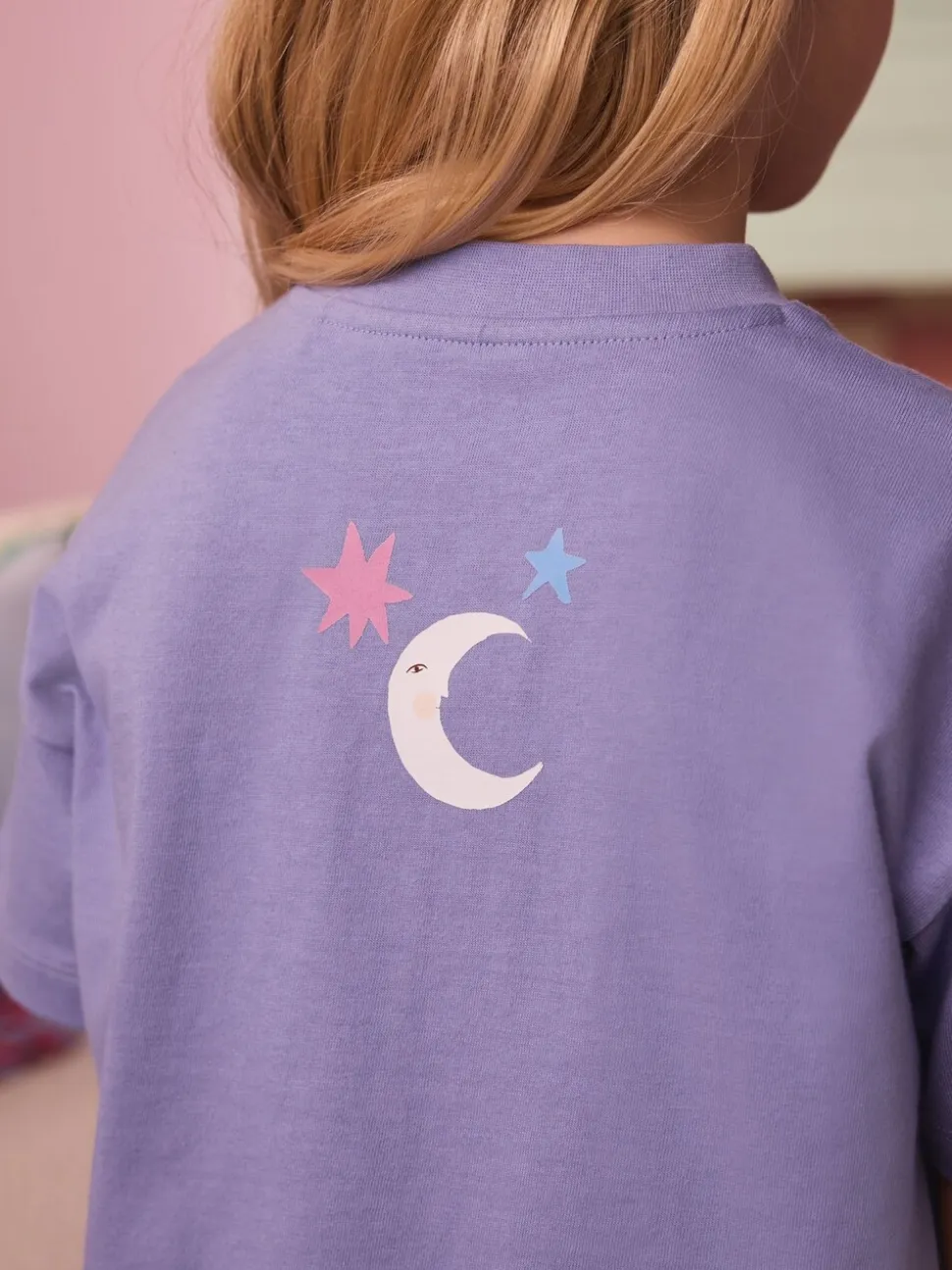 Eleanor Bowmer Blue Moon Child 100% katoenen T-shirt