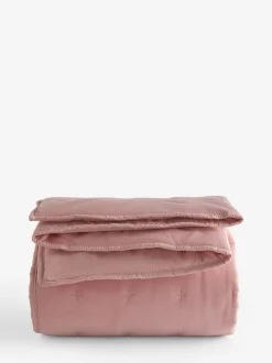 Elsie Velvet Quilted Bedspread