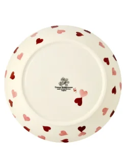 Emma Bridgewater - Middelgrote pastakom met roze hartjes