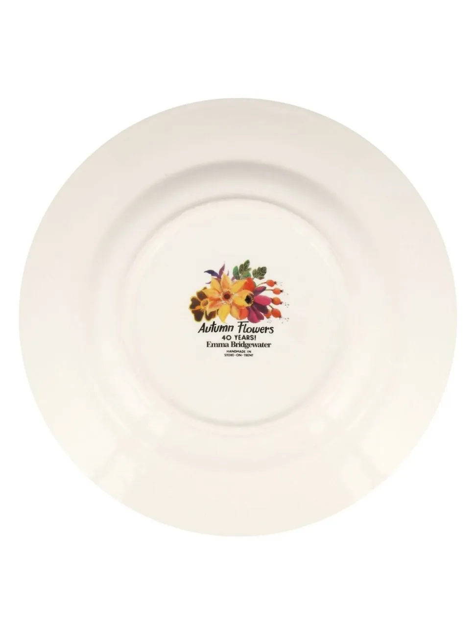 Emma Bridgewater Autumn Flowers 10 1/2 Inch Dinner Plate