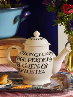Emma Bridgewater Black Toast 4 Mug Teapot