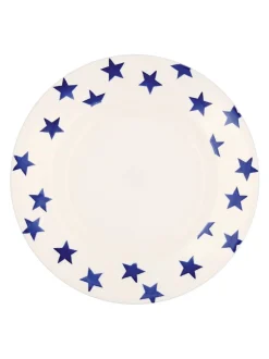 Emma Bridgewater Blue Star 10 1/2 Inch Dinner Plate