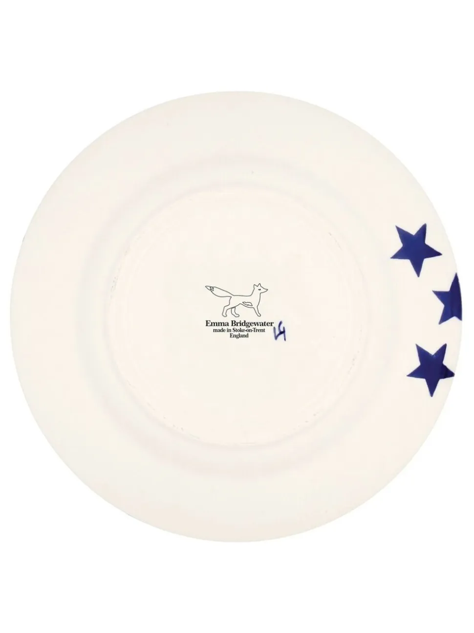 Emma Bridgewater Blue Star 8 1/2 Inch Side Plate