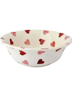 Emma Bridgewater ontbijtkom met roze hartjes