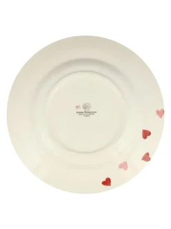 Emma Bridgewater Pink Hearts 10 1/2 Inch Dinner Plate