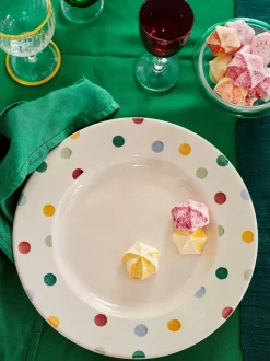 Emma Bridgewater Polka Dot 10 1/2 Inch Dinner Plate