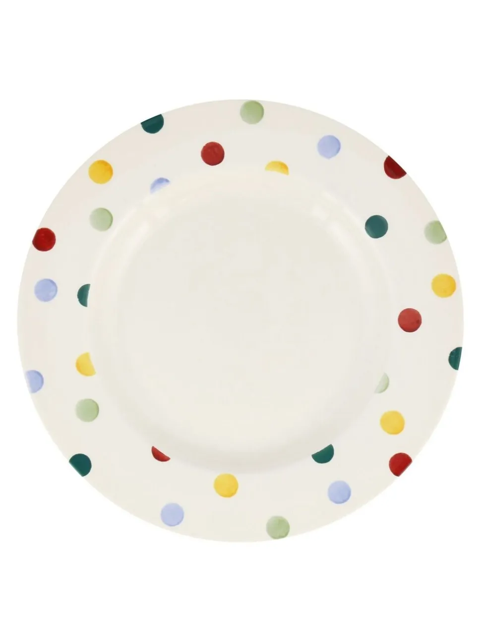 Emma Bridgewater Polka Dot 10 1/2 Inch Dinner Plate