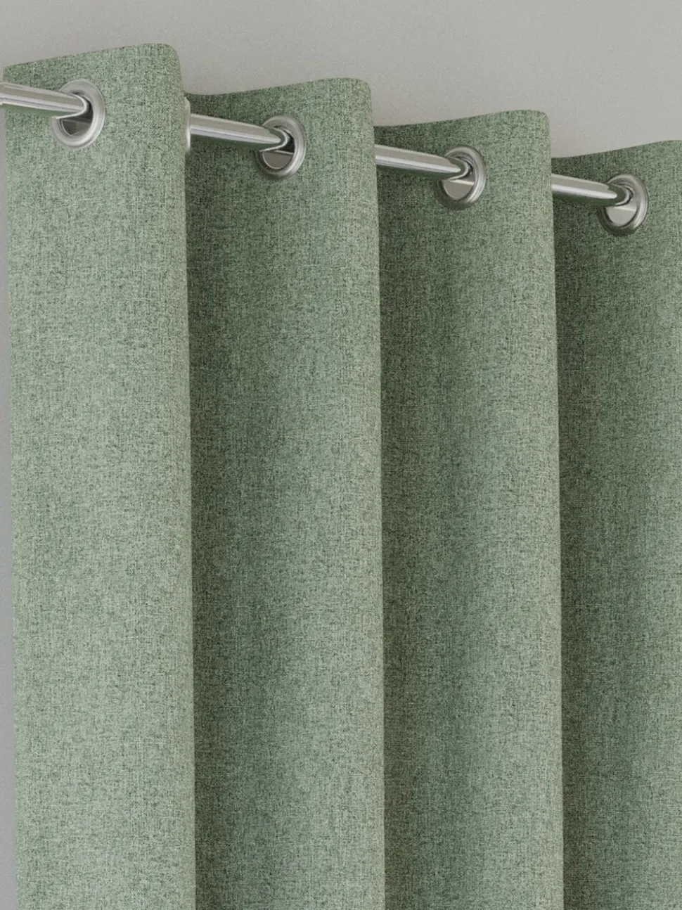 Enhanced Living Austin verduisterende thermische linnen look paar gordijnen met oogjes