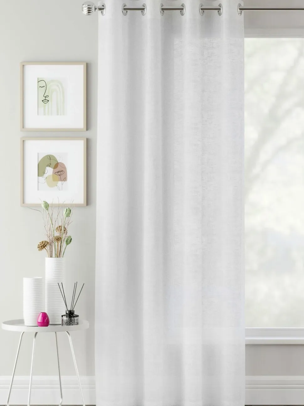 Enhanced Living Crete Voile Panel