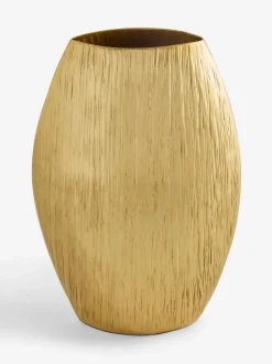 Evie Metal Textured Vase