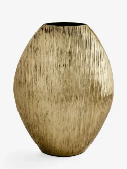Evie Metal Textured Vase